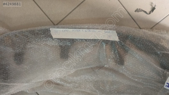 OPEL ASTRA ÖN TAMPON ALT BAKALİT