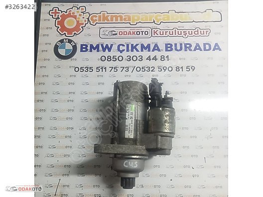 911023L Volkswagen Golf 1.4 1.6 Çıkma Marş Motoru Orjinal Temiz