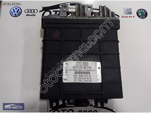 037906024B-037906024AG-037906024D VW GOLF 2.0 MOTOR BEYNİ