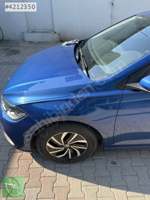 VW POLO 1.0 2022 SOL ÖN ÇAMURLUK ORJ MAVİ