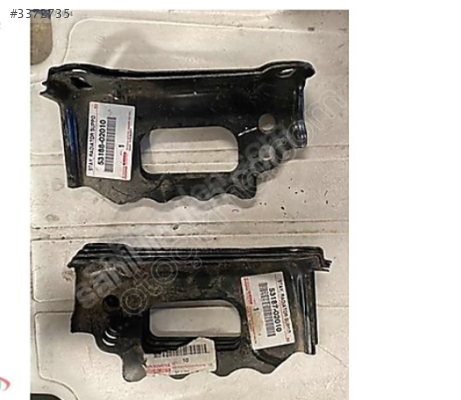 TOYOTA AVENSİS TAMPON DEMİRİ BAĞLANTI BRAKETİ AYAĞI 53188-02010