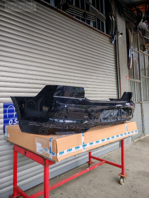 VW PASSAT B8.5 SIYAH ARKA TAMPON-DÜZCE ÇIKMA