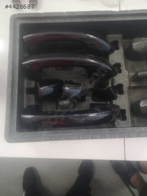 VOLKSWAGEN GOLF 6 KAPI KOLLARI SİYAH