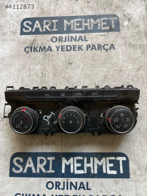 ÇIKMA VW GOLF 5G0907426AQ KLİMA KONTROL PANELİ