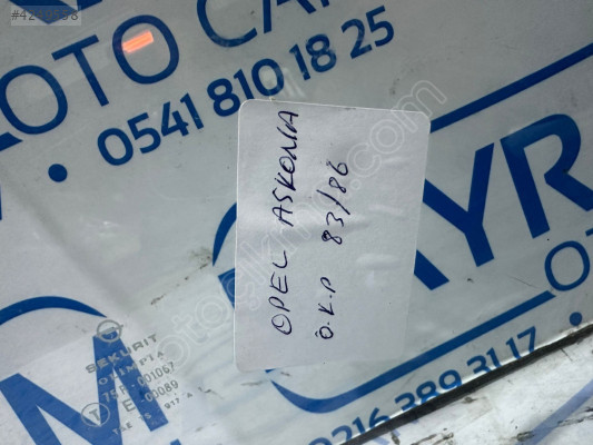 OPEL ASCONA ÖN KAPI CAMI SAĞ