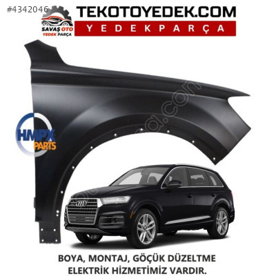 AUDİ Q7 ÖN ALUMİNYUM ÇAMURLUK SAĞ SOL 2016 VE ÜZERİ / KAMPANYA