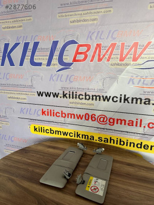 BMW 116 ÇIKMA ORJİNAL GÜNEŞLİK