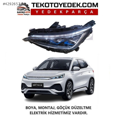BYD ATTO 3 ÖN FAR SAĞ SOL 2022 2023 2024 2025 / KAMPANYA
