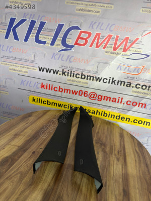 BMW X6 F16 ÖN DİREK İÇ KAPLAMASI SİYAH ORJİNAL