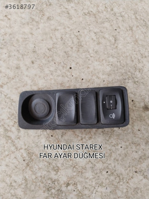 HYUNDAİ STAREX ORJİNAL FAR AYAR DÜĞMESİ VE ÇERÇEVESİ