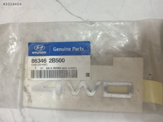 Hyundai kia 4WD yazi orj sifir 863462B500