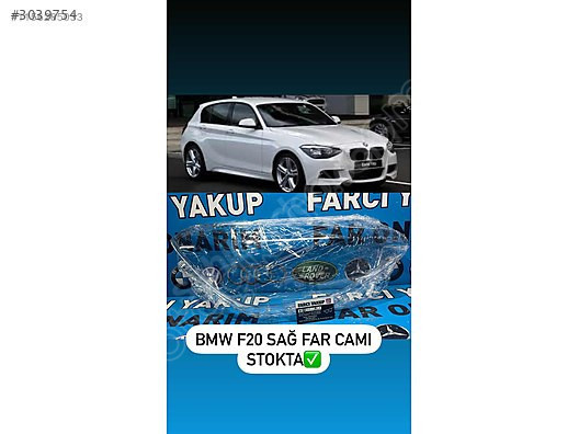 BMW 1 SERİSİ F20 2011-2014 SAĞ FAR CAMI FAR TAMİRİ