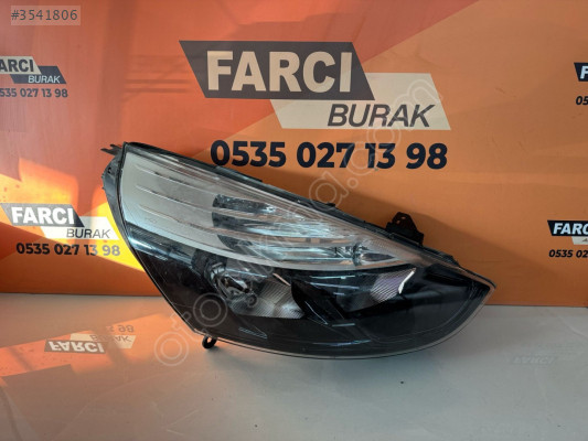 CLİO 4 FAZ 1 SİYAH SAĞ FAR ORJİNAL