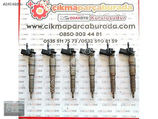 BMW X5 E70 3.0 Tdi M57 Kullanılmış Enjektör - Temiz ve K