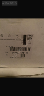 MAZOT FİLTRE KOMPLE EURO5 190197 9809757980