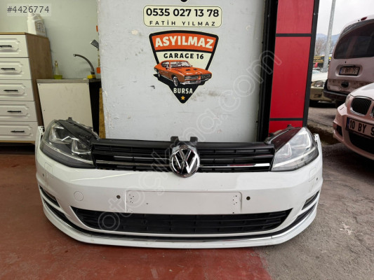 GOLF 7 ÖN TAMPON ORJİNAL DOLU SET