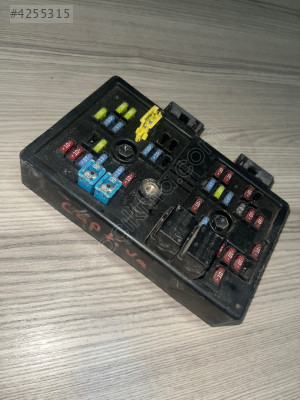 CHEVROLET CAPTİVA SİGORTA TABLOSU