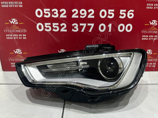 AUDİ A3 2013-2016 ZENON SOL FAR ORJİNAL ÇIKMA 8V0941005