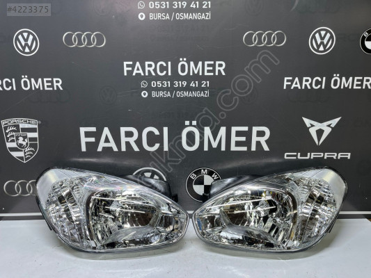 HYUNDAİ ACCENT ERA 2010-12 SAĞ-SOL TAKIM ÖN FAR SIFIR