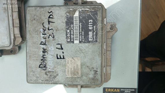 LAND ROVER RANGE 2.5 , 0281001272, ERR 6113, 2 245 332 ECU