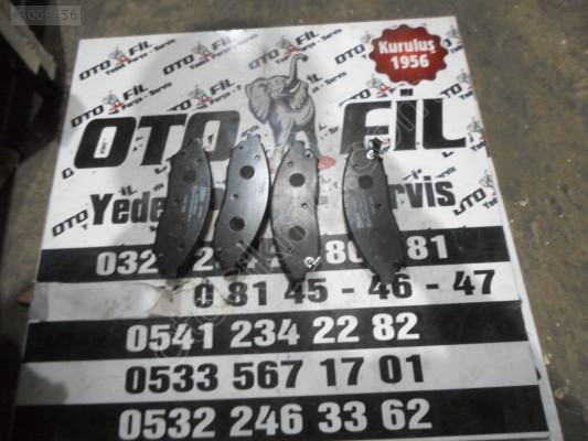 NİSSAN NAVARA YD25 2.5 (670064) ÖN BALATA SIFIR VALEO