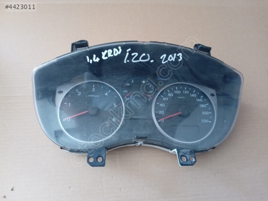 hyundai i20 2013 1.4 crdi gösterge/km saati (son fiyat)