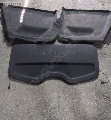 2007 Renault Clio-3 İçin Orijinal Çıkma Bagaj Rafı