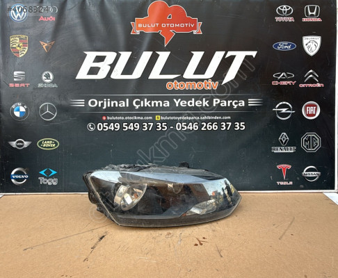 2010-2015 VW Polo için Sağ Ön Far - Orijinal Çıkma Parça