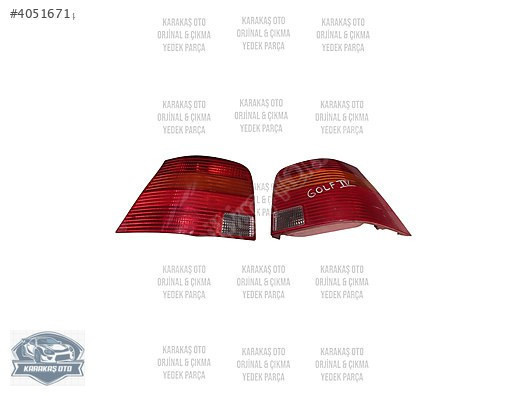 VOLKSWAGEN GOLF 1999-2004 STOP SAĞ SOL TAKIM ORJİNAL 1J6945096AA
