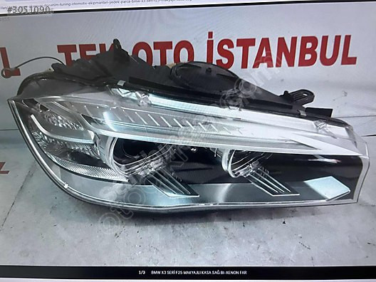 BMW X3 SERİ F25 MAKYAJLI KASA SAĞ BI-XENON FAR