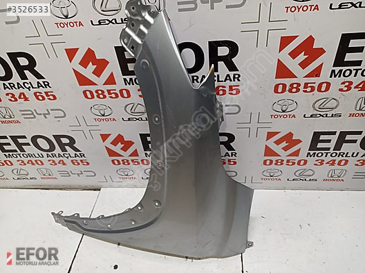 TOYOTA COROLLA CROSS ORJİNAL ÇIKMA SOL ÖN ÇAMURLUK 23+