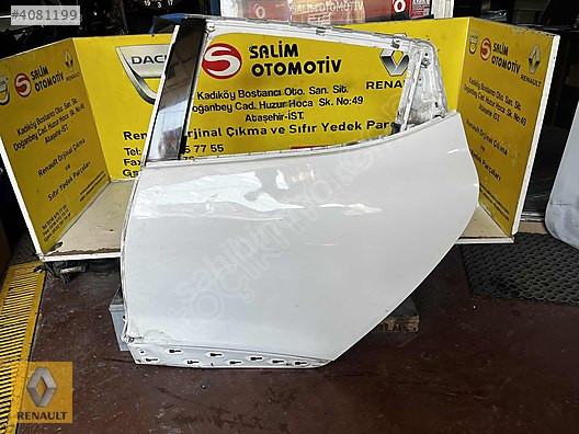 RENAULT CLIO 4 ÇIKMA ORJİNAL SOL ARKA KAPI VE DİĞER PARÇALARI