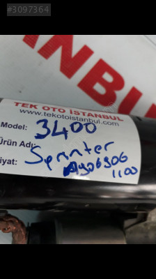 Mercedes SPRINTER 906 MARŞ DİNAMOSU MOTORU A9069061100