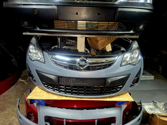 ÖZMEN OPEL CORSA D MAKYAJLI SAĞ SOL ÖN FAR TAMPON PANJUR IZGARA