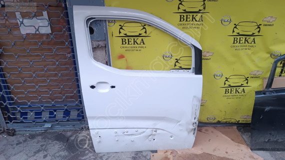 OPEL COMBO E SAĞ ÖN KAPI BEYAZ ÇIKMA ORJİNAL YEDEK PARÇA