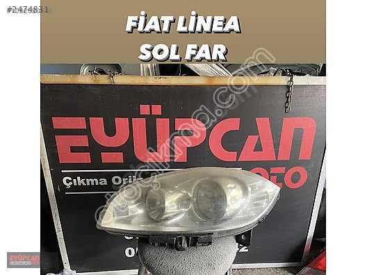 Orjinal Fiat Linea Sol Far - Eyupcan Oto'da Çıkma Parçala