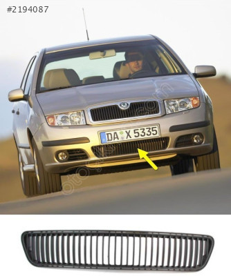 SKODA FABİA 05-08 ÖN TAMPON PANJURU ALT 6Y0853677D B41