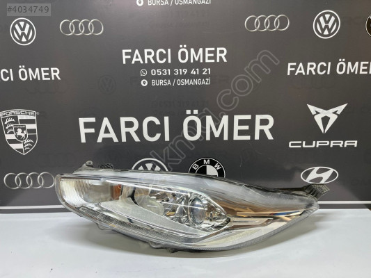 FORD FİESTA SOL ÖN FAR ORJİNAL LEDLİ MERCEKLİ