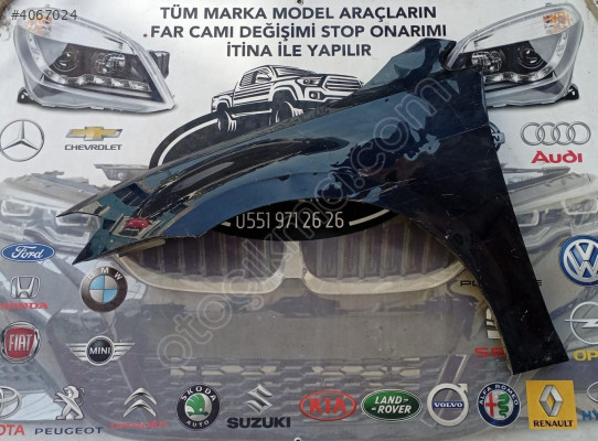 Vw golf 7 sol ön çamurluk orjinal cikma