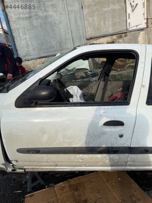 RENAULT CLİO 2 SOL ÖN KAPI BEYAZ SÖKME HATASIZ