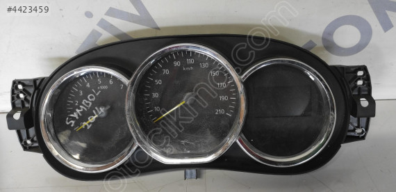 renault symbol 2014 1.5 gösterge/km saati (son fiyat)