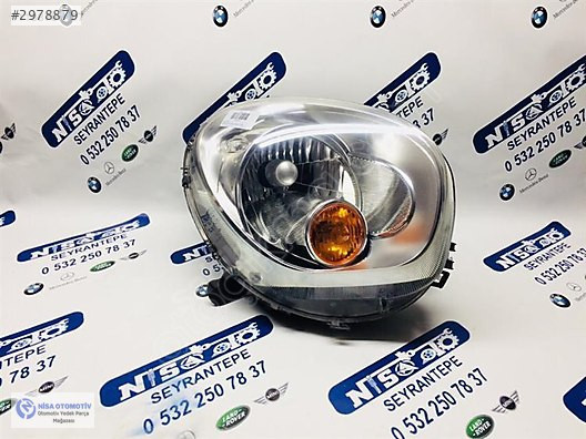 MINI COOPER COUNTRYMAN R60 KASA XENONSUZ SAĞ FAR ORJ 63129801025