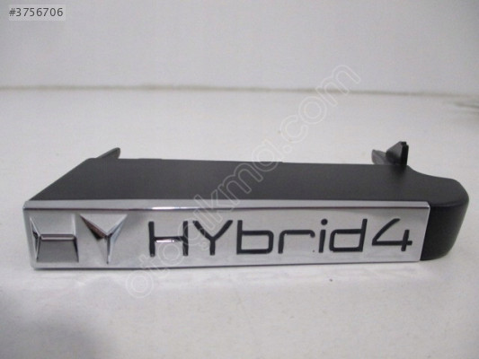 Peugeot 508 hybrid yazısı 9801205680