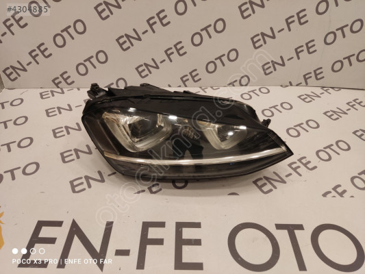 VW GOLF 7 U LED SAĞ XENON LEDLİ FAR ORJİNAL 1