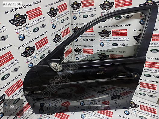 BMW 5 SERİSİ G30 SOL ÖN BOŞ SİYAH KAPI