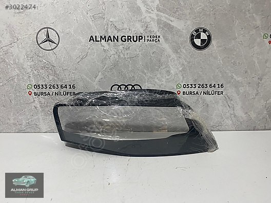AUDİ A4 SAĞ FAR CAMI SIFIR 2009-2012