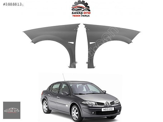 MEGANE MEGAN 2 ÖN ÇAMURLUK SAĞ SOL 2003+ ADET FYT