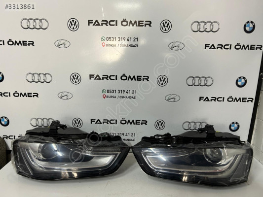 AUDI A4 SAĞ SOL ÖN FAR SIFIR XENON