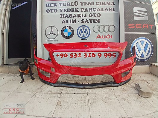 Mercedes CLA 180 on tanpon