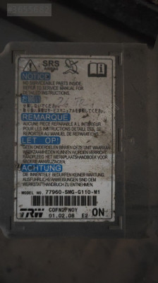 77960-SMG-G110-M1 HONDA CİVİC İÇİN AİRBAG BEYNİ